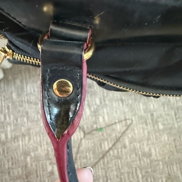 Stylish Black MZ Wallace bag nylon leather - Picture 10 of 11